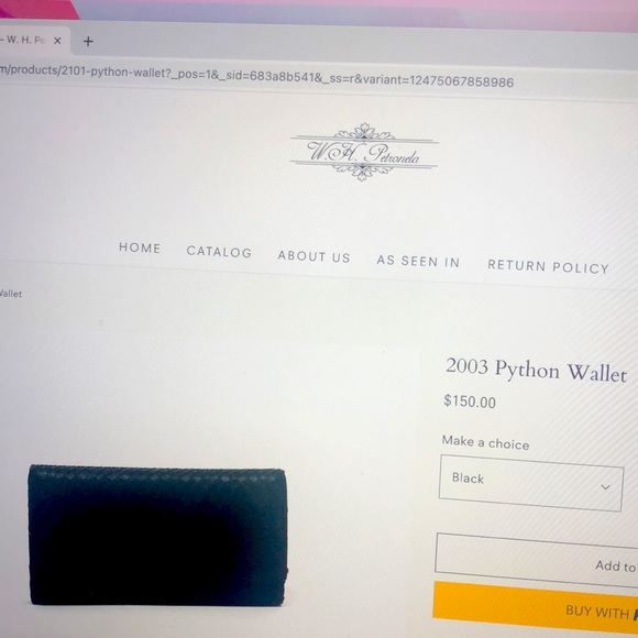 Exotic Skin - Python Wallet - Picture 8 of 8